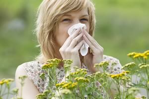 Allergies are defined as symptoms relating to the nose when an allergen is inhaled.