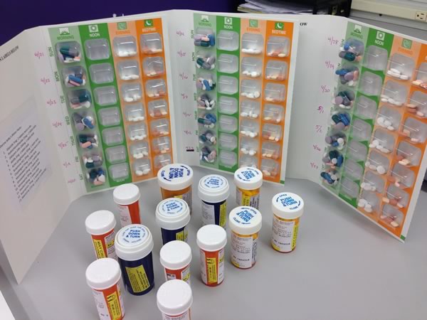 Compliance packaging reduces the chances of missing doses or accidentally taking a double dose
